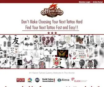 Miamiinktattoodesigns.com(Beautiful Tattoo Designs In Over 60 Categories) Screenshot