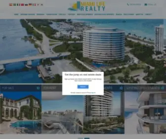 Miamiliferealty.com(Miami & South Florida Real Estate) Screenshot