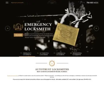 Miamilocksmith.us(Locksmith Miami) Screenshot