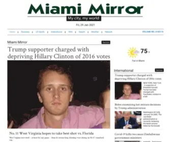 Miamimirror.com(Miami Mirror) Screenshot