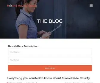 Miamimovingguide.com(Miami Moving Guide) Screenshot