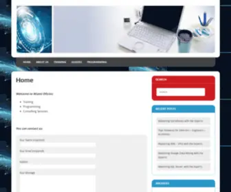 Miamioficios.com(Training) Screenshot