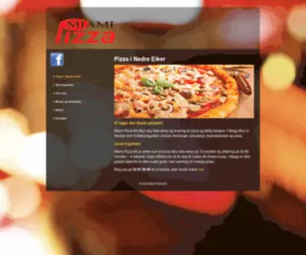 Miamipizza.no(Miami Pizza AS) Screenshot