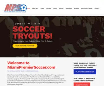 Miamipremiersoccer.com(Miamipremiersoccer) Screenshot