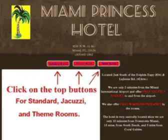 Miamiprincess.com(Miami Princess Hotel) Screenshot