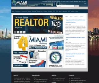 Miamire.com(AquaTheme) Screenshot