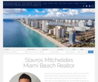 Miamirealestateguy.com(Stavros Mitchelides) Screenshot