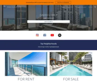 Miamiresidencefinder.com(Miami FL Real Estate & Homes for Sale) Screenshot