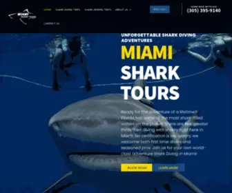 Miamisharktours.com(Miami Shark Diving) Screenshot