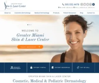 Miamiskinandlaser.com(Cosmetic Dermatology Miami Beach) Screenshot