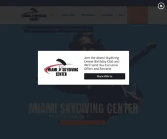Miamiskydivingcenter.com(Miami Skydiving Center) Screenshot