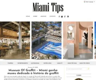 Miamitips.com.br(Dicas de Miami) Screenshot