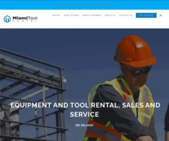 Miamitoolrental.com(Miami Tool Rental) Screenshot