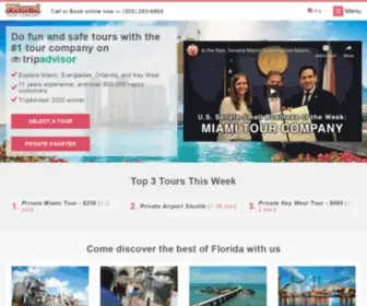 Miamitourcompany.com(Miami Tour Company) Screenshot