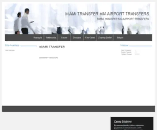 Miamitransfer.net(MiAMi TRANSFER MIA AIRPORT TRANSFERS) Screenshot