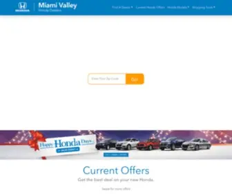 Miamivalleyhondadealers.com Screenshot