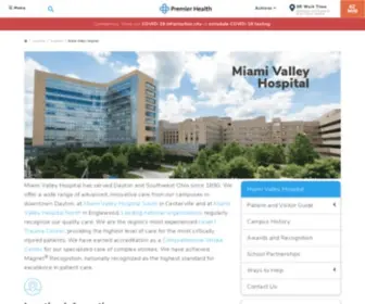 Miamivalleyhospital.org(Miami Valley Hospital) Screenshot