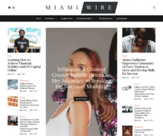 Miamiwire.com(Miami Wire) Screenshot