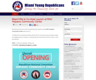 Miamiyoungrepublicans.com(Serving Miami since 1981) Screenshot