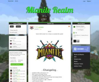 Mianiterealm.com(Mianiterealm) Screenshot