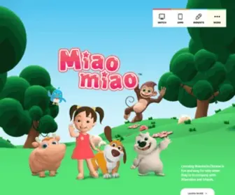 Miaomiaokidz.com(Join Miaomiao) Screenshot