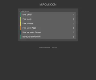 Miaomi.com(Miaomi) Screenshot