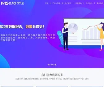 Miaosaicall.com(呼叫中心外包公司) Screenshot