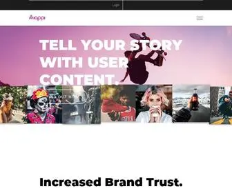Miappi.com(Make Authentic User Generated Content Part Of Your Marketing) Screenshot