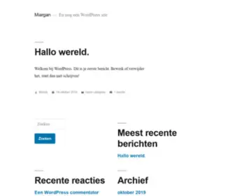 Miargan.nl(En nog een WordPress site) Screenshot