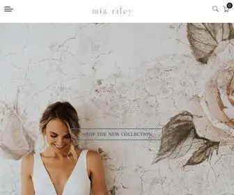 Miariley.com(A collection of wedding gowns) Screenshot