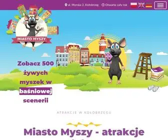 Miastomyszy.pl(Atrakcje dla dzieci i rodzin) Screenshot