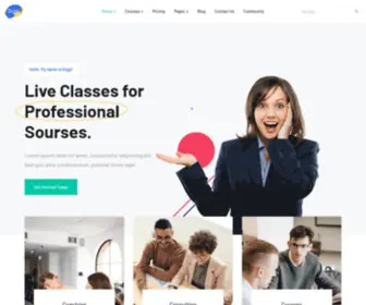 Miasto.ws(Multipurpose Joomla template for coaching) Screenshot
