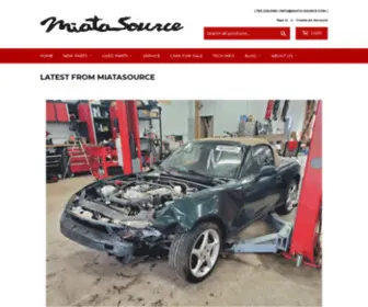 Miata-Source.com(Miata Parts and Service Specialist Miata Parts and Service Specialist) Screenshot