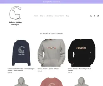 Miaumiauclothingco.com(Miau Miau Clothing Co) Screenshot