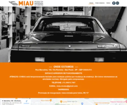 Miaumuseu.com.br(Miaumuseu) Screenshot