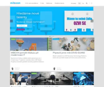 Mibcon.cz(Homepage) Screenshot