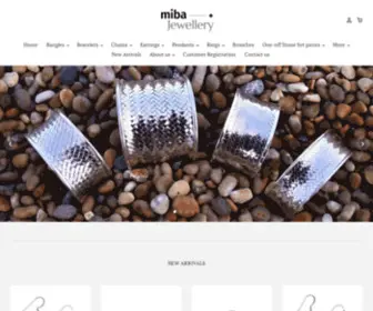 Mibajewellery.com(Miba Jewellery) Screenshot