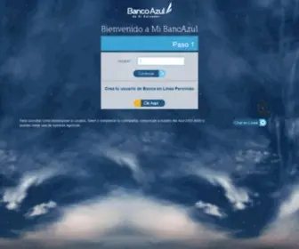 Mibancazul.com(Banco azul) Screenshot