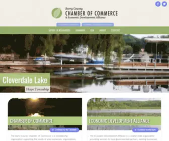 Mibarry.com(Barry County Chamber of Commerce & Economic Development) Screenshot