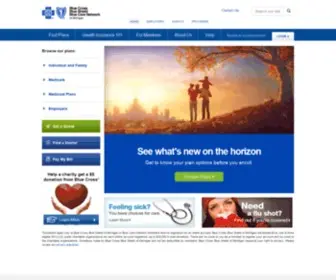 Mibcn.com(Affordable Michigan Health Insurance Quotes) Screenshot