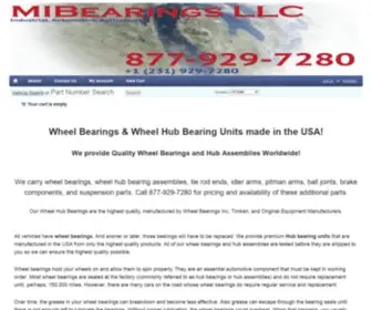 Mibearings.com(MIBearings LLC) Screenshot