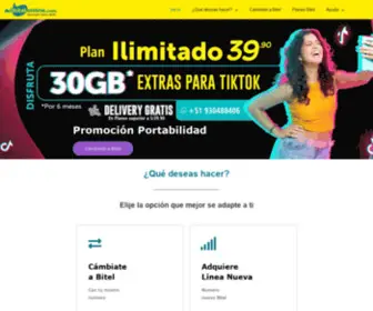 Mibitelonline.com(Inicio) Screenshot