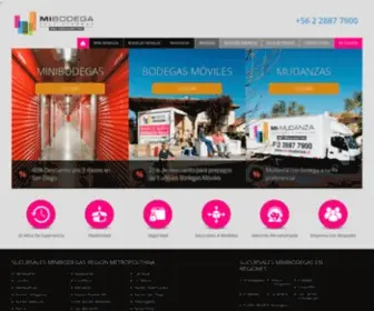 Mibodega.cl(Mi Bodega : Líderes en el arriendo de Mini Bodegas) Screenshot