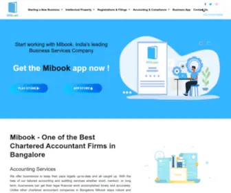 Mibook.co.in(Accounting Service) Screenshot