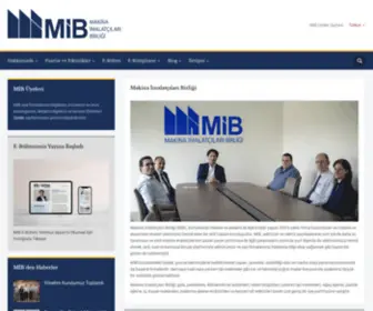 Mib.org.tr(MİB Anasayfa) Screenshot