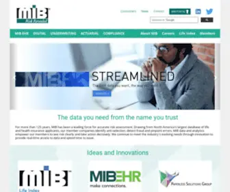 Mibsolutions.com(MIB Solutions) Screenshot