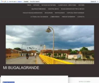 Mibugalagrande.net(Mi Bugalagrande) Screenshot