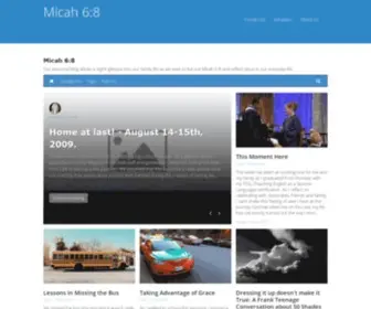 Micah68.ca(Recent blog posts) Screenshot