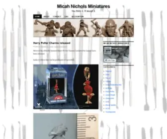 Micahnicholsminiatures.com(Micah Nichols Miniatures) Screenshot