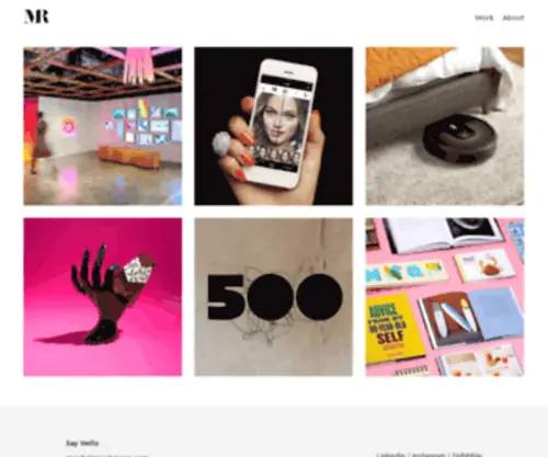 Micahrivera.com(Micah rivera) Screenshot